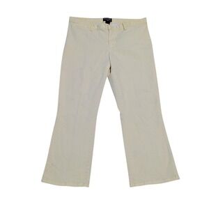 Ralph Lauren Light Yellow Pants Girls Size 6 Slim Chino Casual Everyday